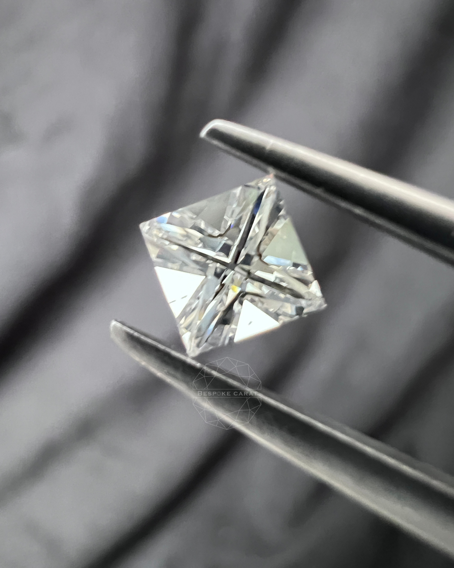 Star Point Cut Lab Grown Diamond