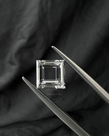 Square Step Cut Portrait cut Lab Grown Diamond