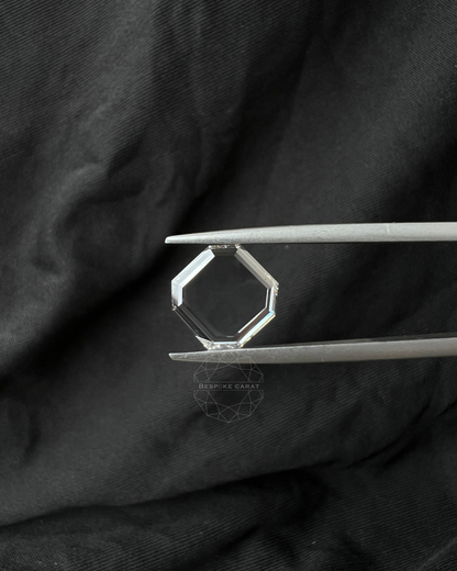 Octagonal Portrait Cut Lab Grown Diamond