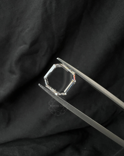 Octagonal Portrait Cut Lab Grown Diamond