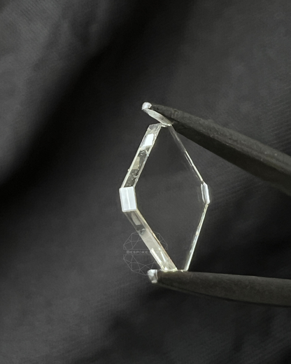 Portrait Cut Lab Grown Diamond Slice