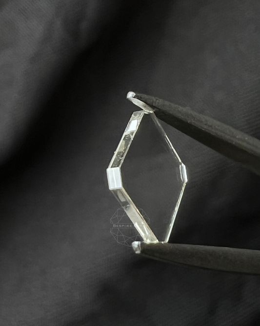 Portrait Cut Lab Grown Diamond Slice