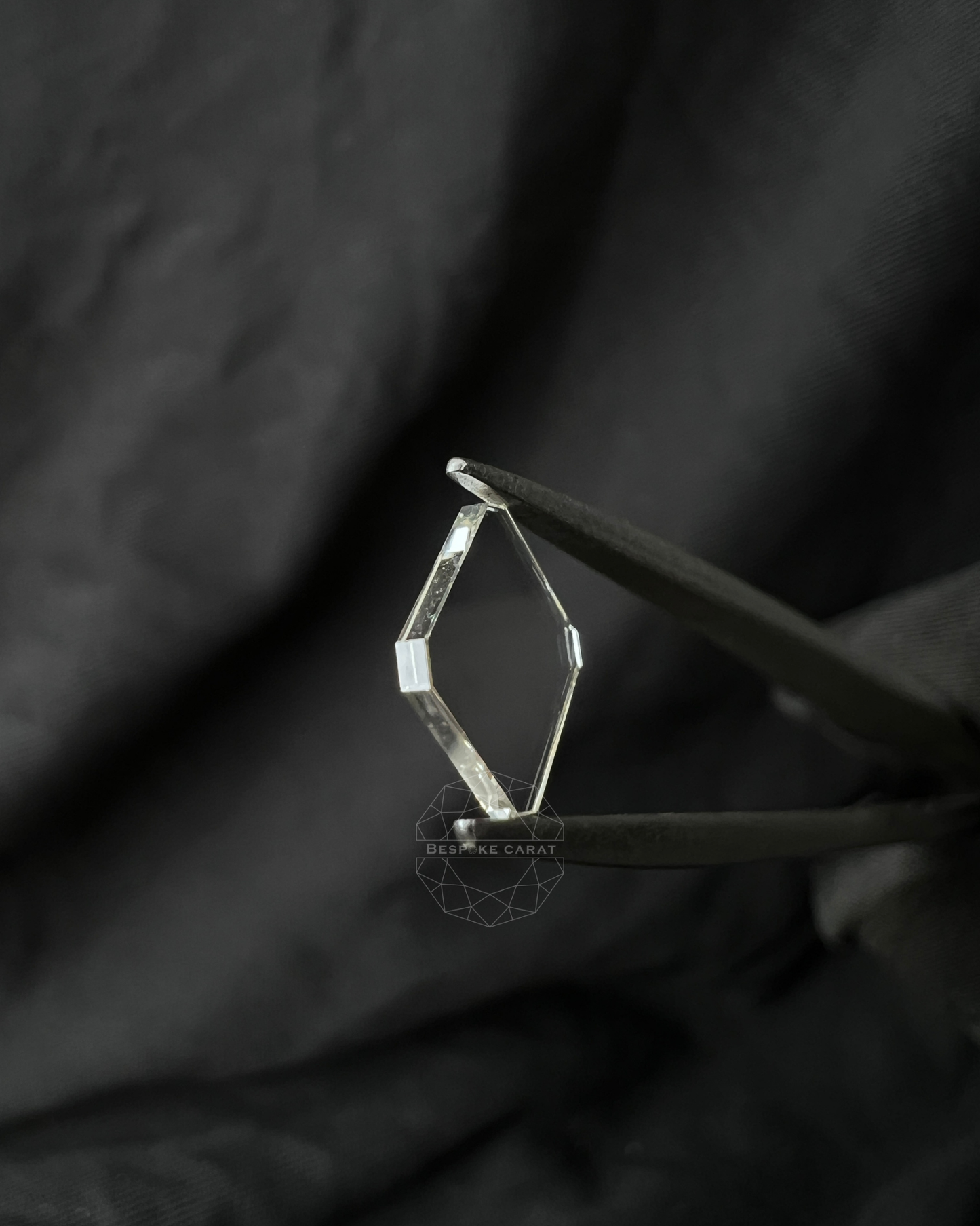 Portrait Cut Lab Grown Diamond Slice