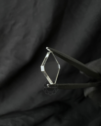 Portrait Cut Lab Grown Diamond Slice