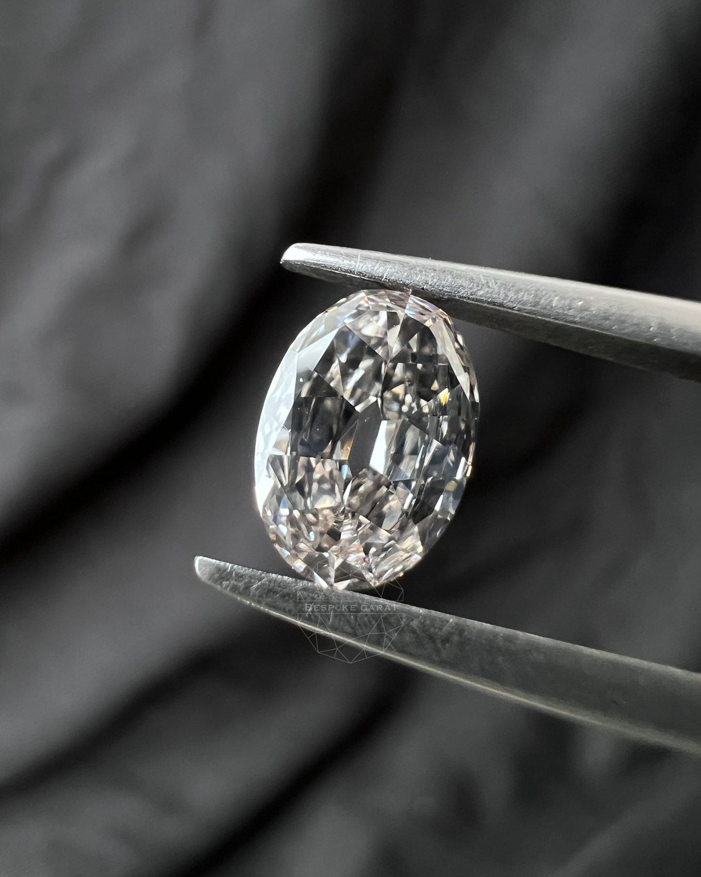 Oval Old Mine Cut Lab Grown Diamond