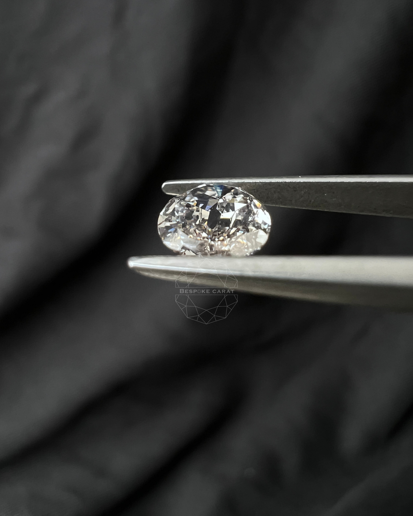 Oval Old Mine Cut Lab Grown Diamond