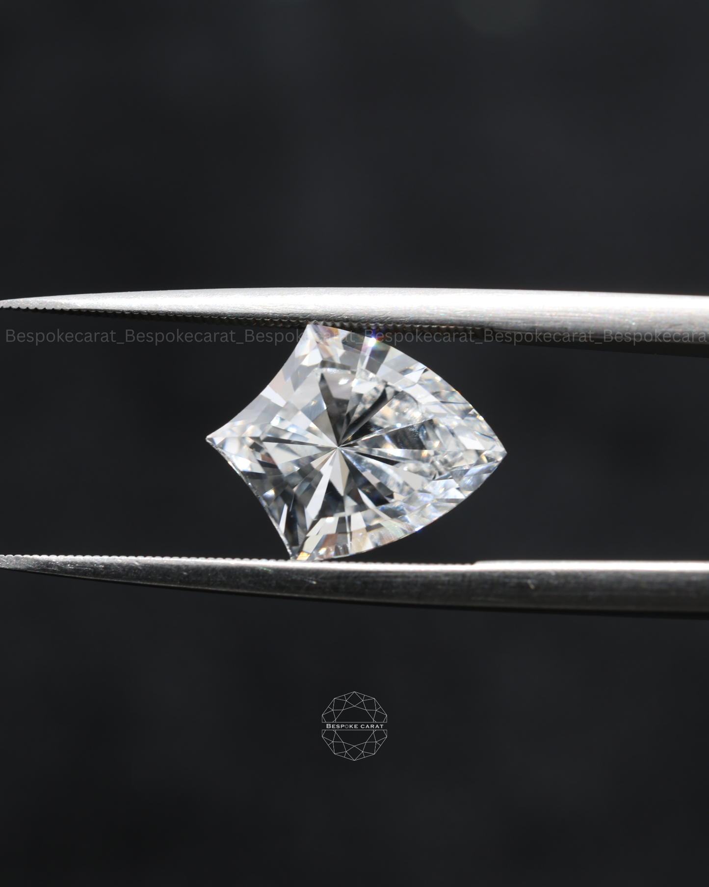 Shield Cut Lab-Grown Diamond