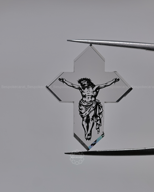 Cross Cut Lab-Grown Diamond