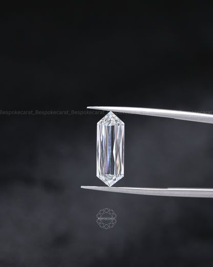 Hexagon Criss Cut Lab-Grown Diamond