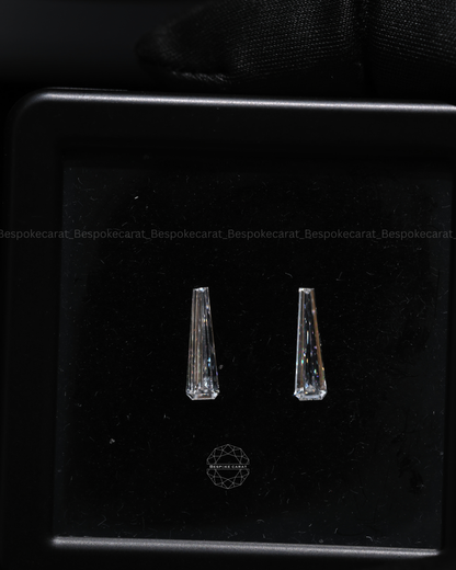 Elongated Tapered Baguette Lab-Grown Diamond Pair