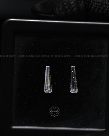 Elongated Tapered Baguette Lab-Grown Diamond Pair