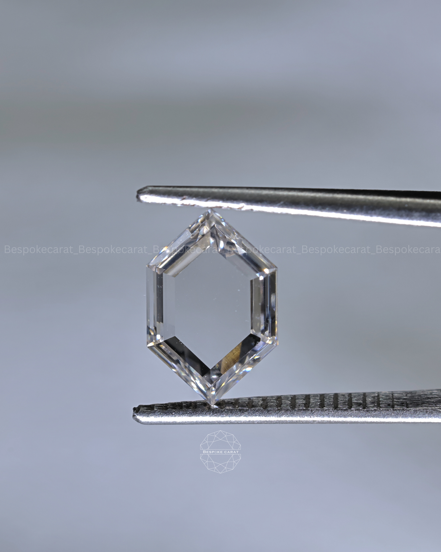Elongated Hexagon Portrait Cut Lab Grown Diamond | Loose CVD Diamond | 0.50CT–3CT | F VS+ | Rare Diamond | Made to Order