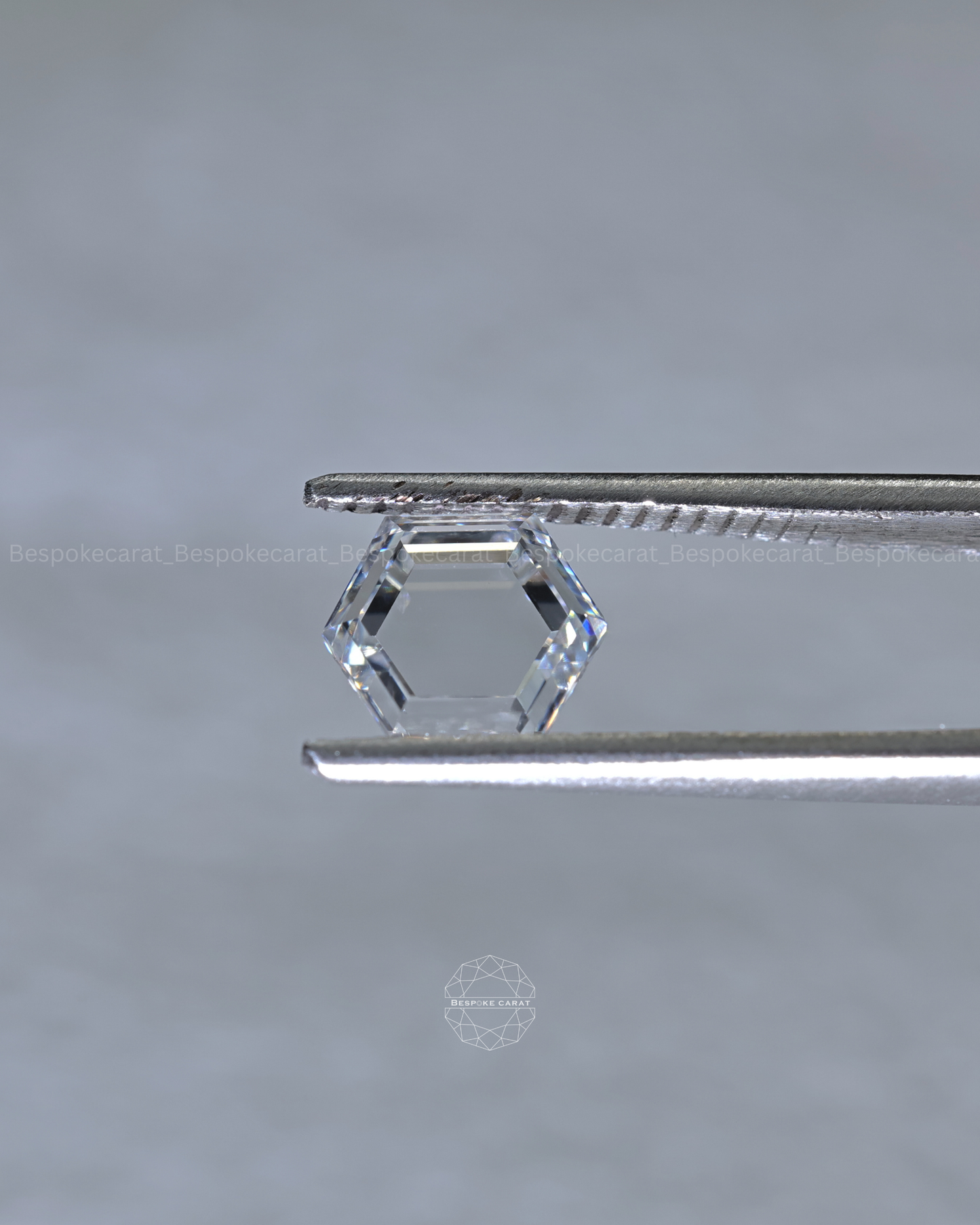 Hexagon Portrait Cut Lab Grown Diamond | Loose CVD Diamond | 0.50CT–3CT | F VS+ | Rare Hexagon Diamond | Made to Order