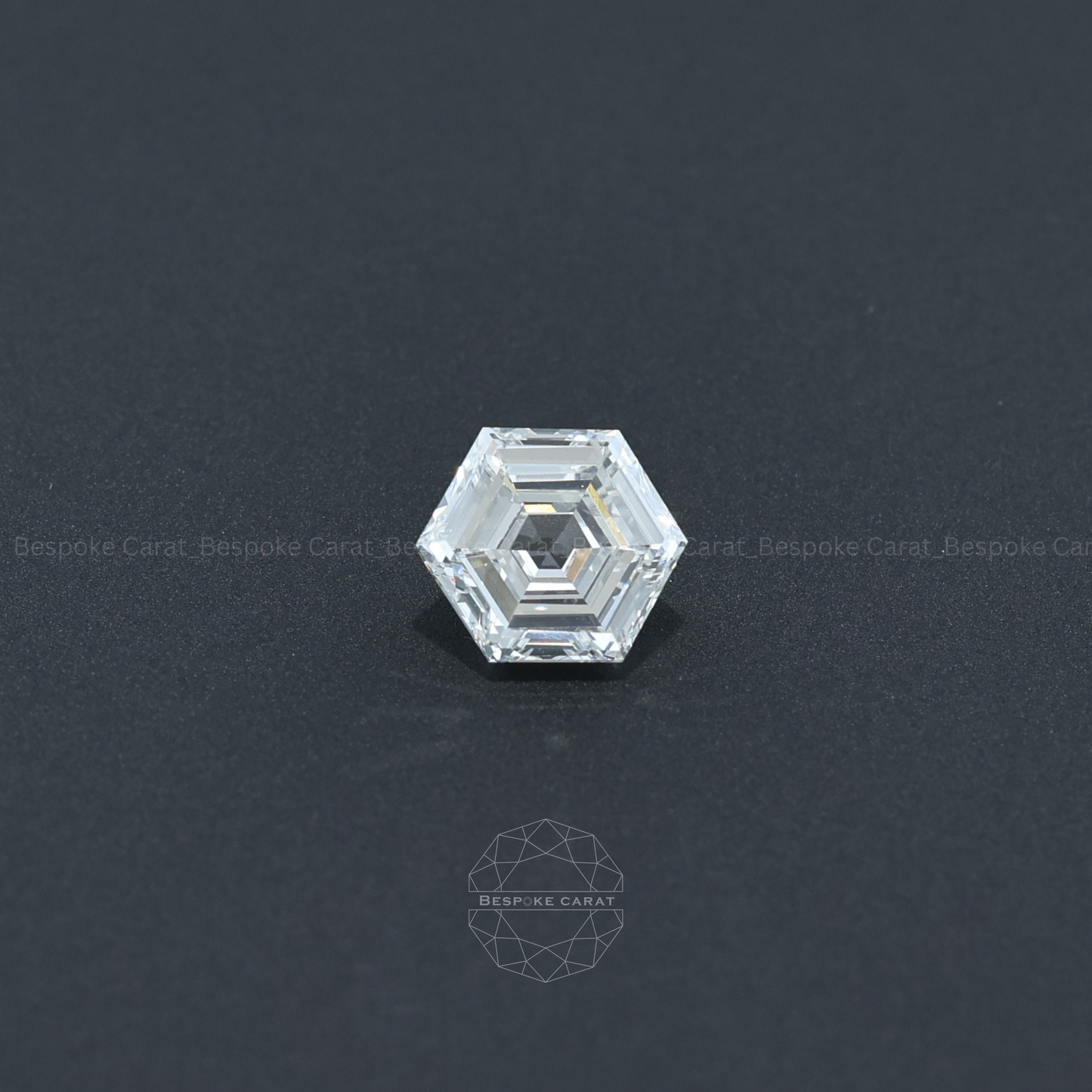Hexagon Cut Lab-Grown Diamond