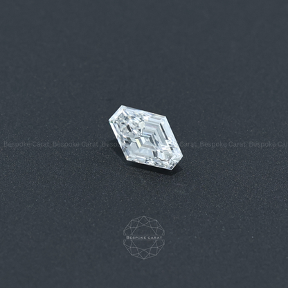 Elongated Modified Hexagon Cut Lab Grown Diamond