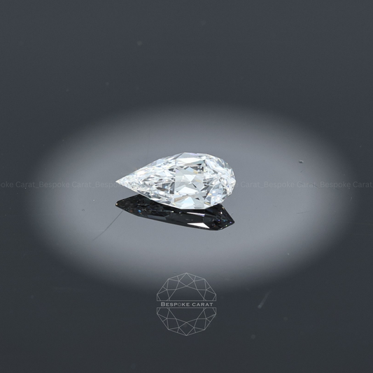Pear Antique Cut Lab Grown Diamond