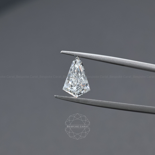 Shield Cut Lab Grown Diamond Matching Pair