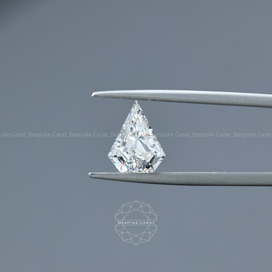 Modified Shield Step Cut Lab Grown Diamond