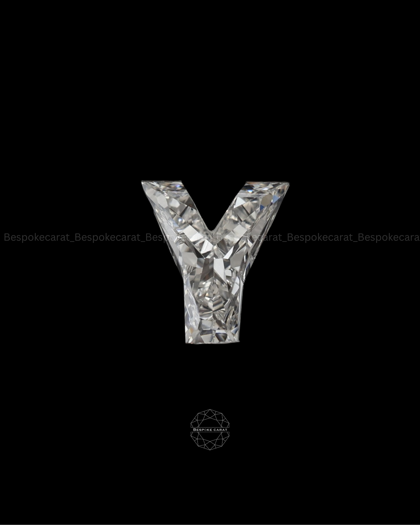 Alphabet Y Cut Lab Grown Diamond