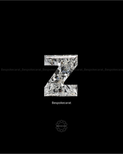 Alphabet Z Cut Lab Grown Diamond
