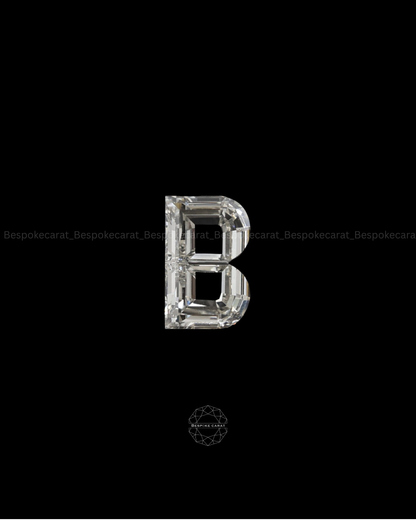 Alphabet B Cut Lab Grown Diamond