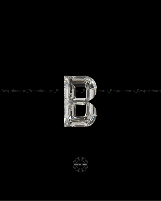 Alphabet B Cut Lab Grown Diamond