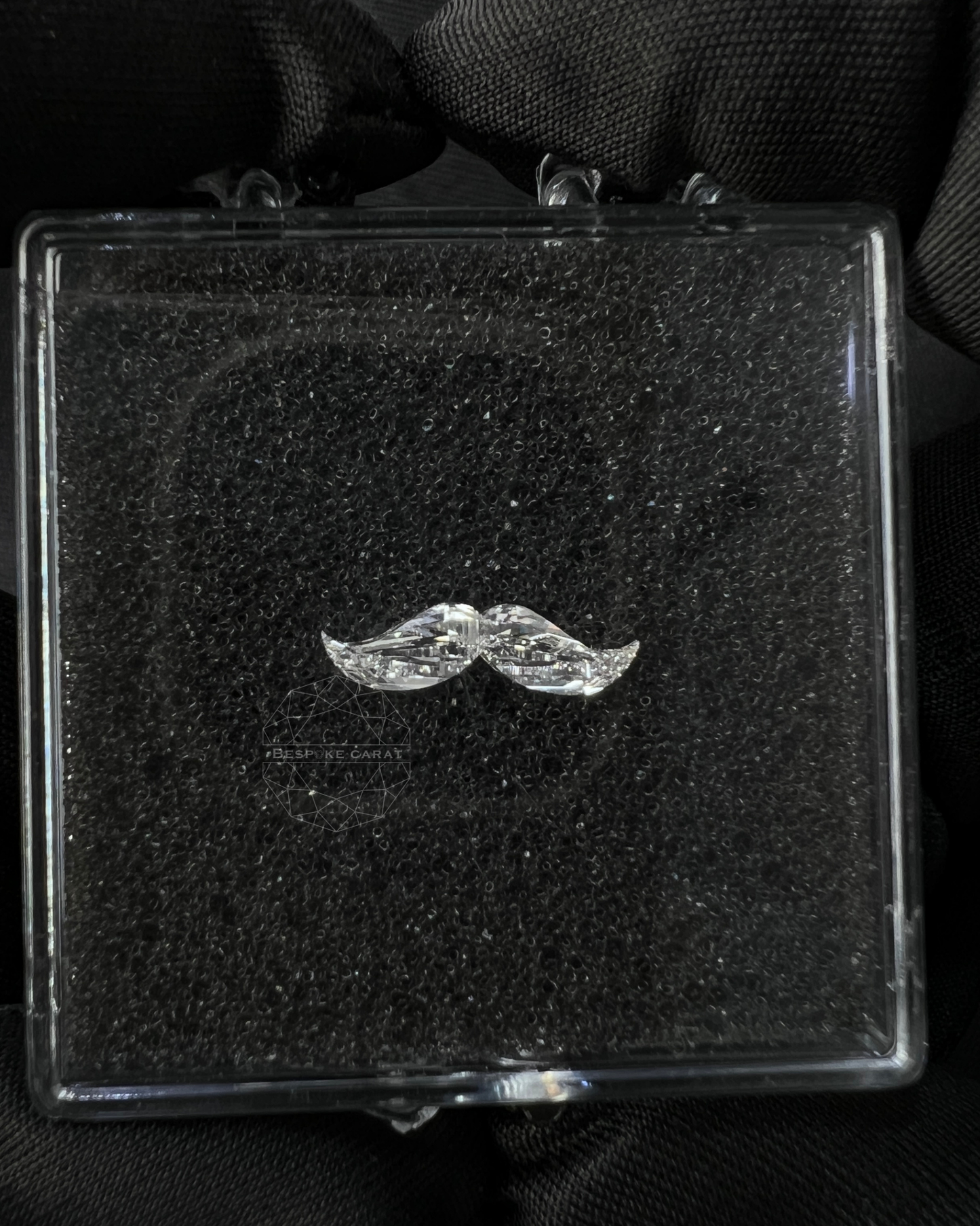 Mustache Cut Lab Grown Diamond 1.15 CT | Rare Fancy Shape, F VVS