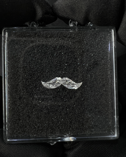 Mustache Cut Lab Grown Diamond 1.15 CT | Rare Fancy Shape, F VVS
