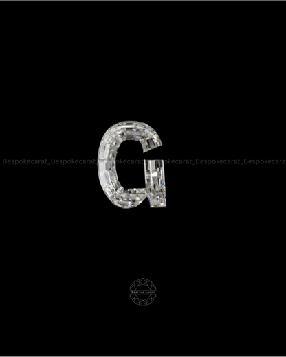Alphabet G Cut Lab Grown Diamond