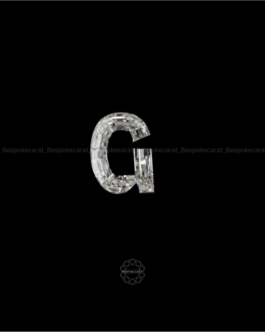 Alphabet G Cut Lab Grown Diamond