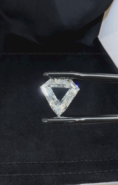 Superman Logo Shape Lab Grown Diamond