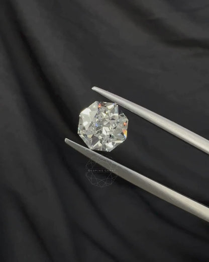 Octagon Cut Lab Grown Diamond