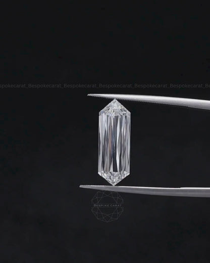 Hexagon Criss Cut Lab-Grown Diamond