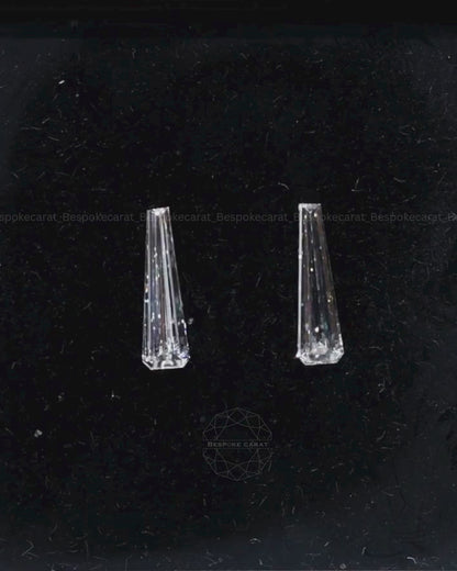 Elongated Tapered Baguette Lab-Grown Diamond Pair