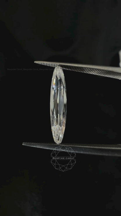 Old Mine Moval Cut Lab Grown Diamond