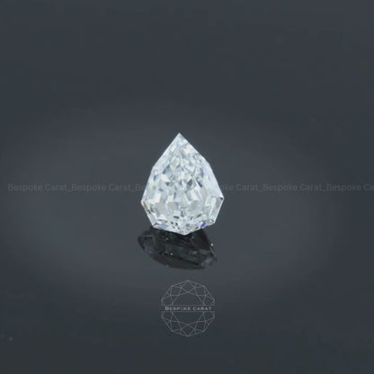 Pear Step Cut Lab Grown Diamond
