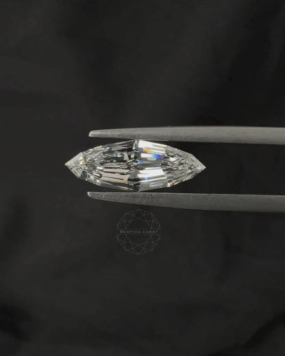 Step Cut Marquise Lab Grown Diamond