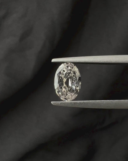 Oval Old Mine Cut Lab Grown Diamond