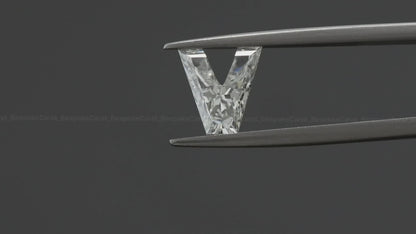 Alphabet V Cut Lab Grown Diamond