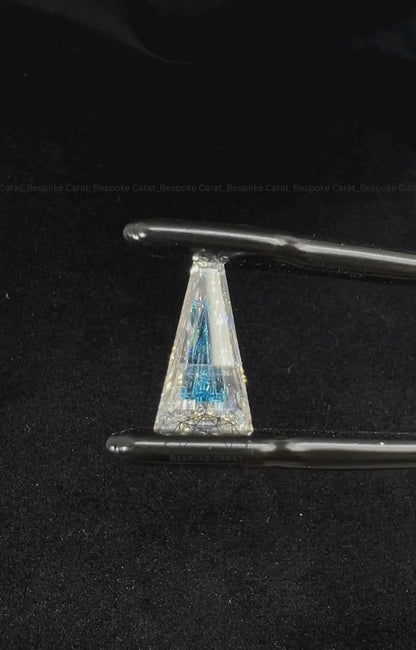 Tapered Baguette Two Tone Lab Grown Diamond