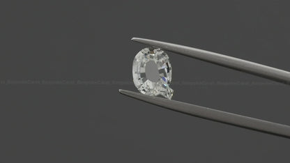 Alphabet Q Cut Lab Grown Diamond