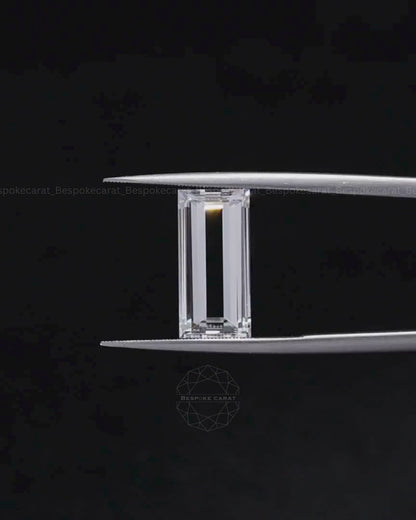 Windowed Baguette Lab-Grown Diamond