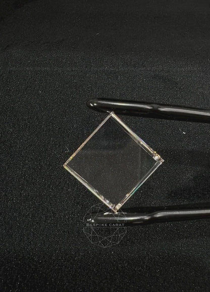 19mm Portrait cut Lab Grown Diamond Frame