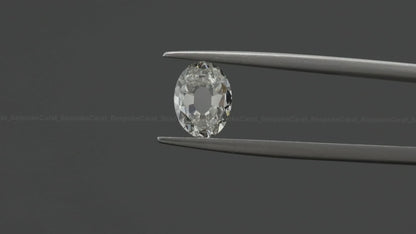 Alphabet O Cut Lab Grown Diamond