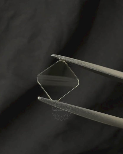 Portrait Cut Lab Grown Diamond Slice