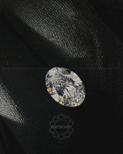 Oval Cut Lab Grown Diamond IGI Certified