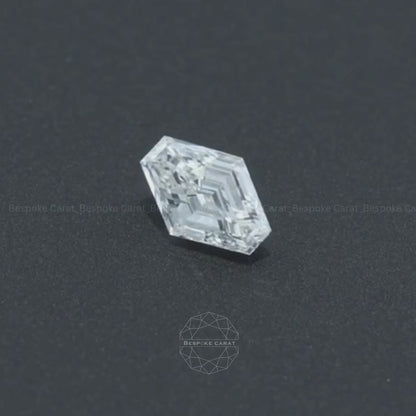 Elongated Modified Hexagon Cut Lab Grown Diamond