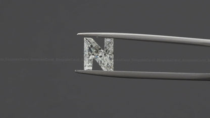 Alphabet N Cut Lab Grown Diamond