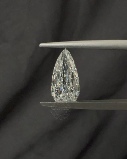 Pear Modified Step Cut Lab Grown Diamond